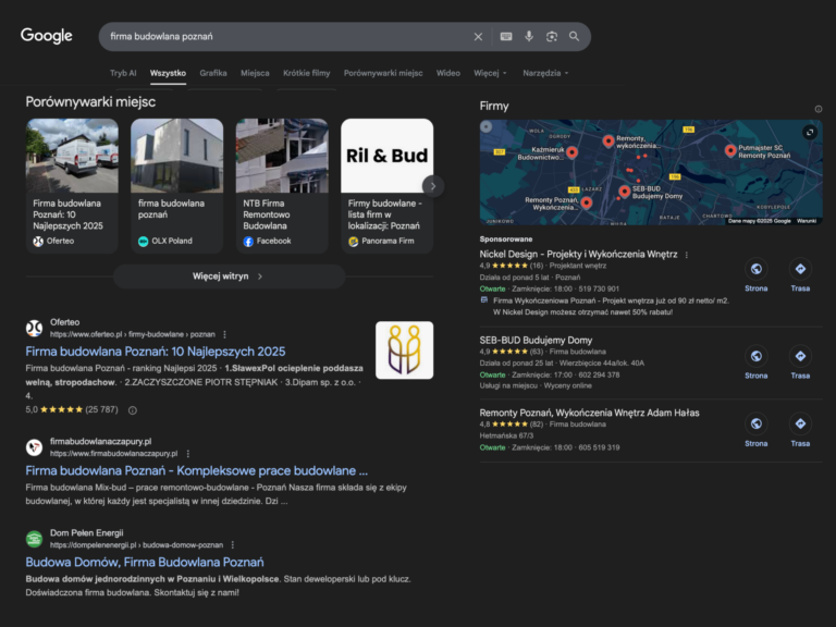 reklamowanie firmy budowlanej