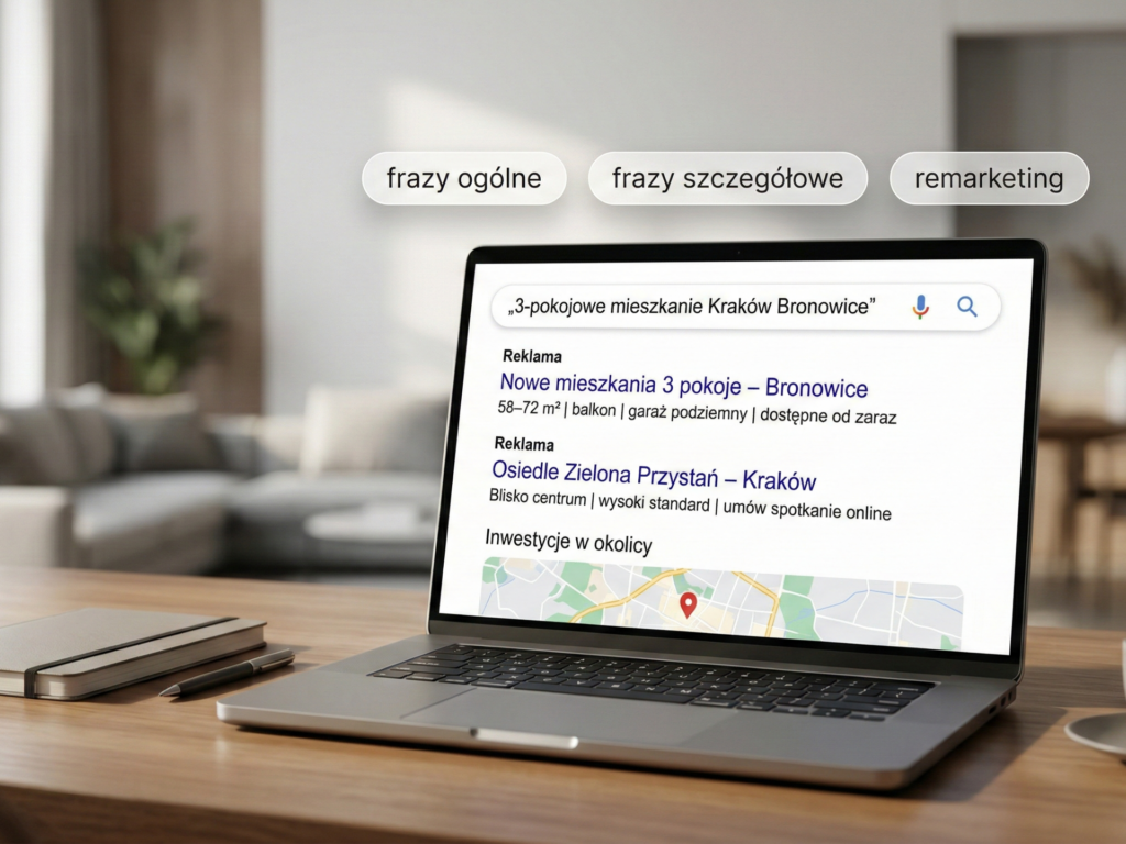 reklama dewelopera w Google Ads