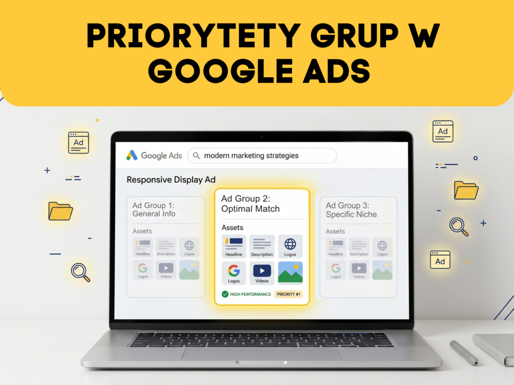 priorytet grup reklam Google Ads