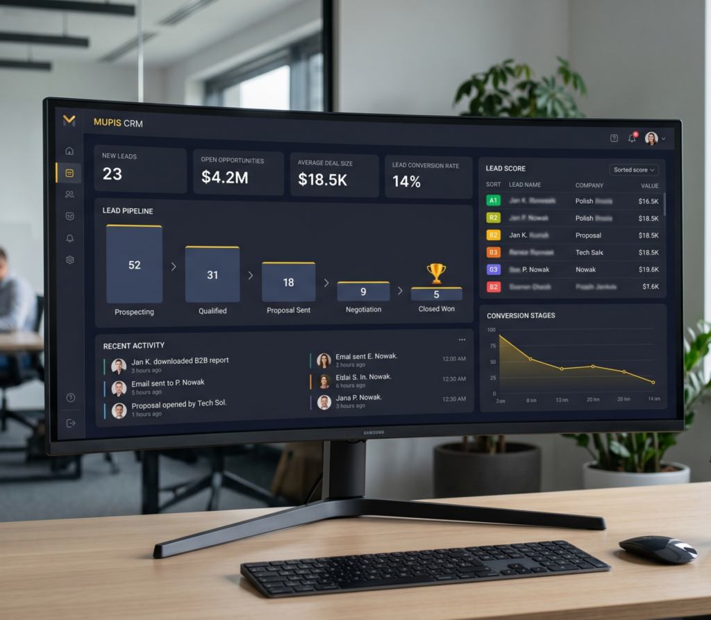 generowanie leadów B2B